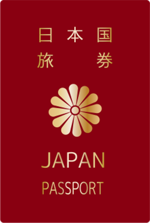 イラスト：日本国発行パスポート